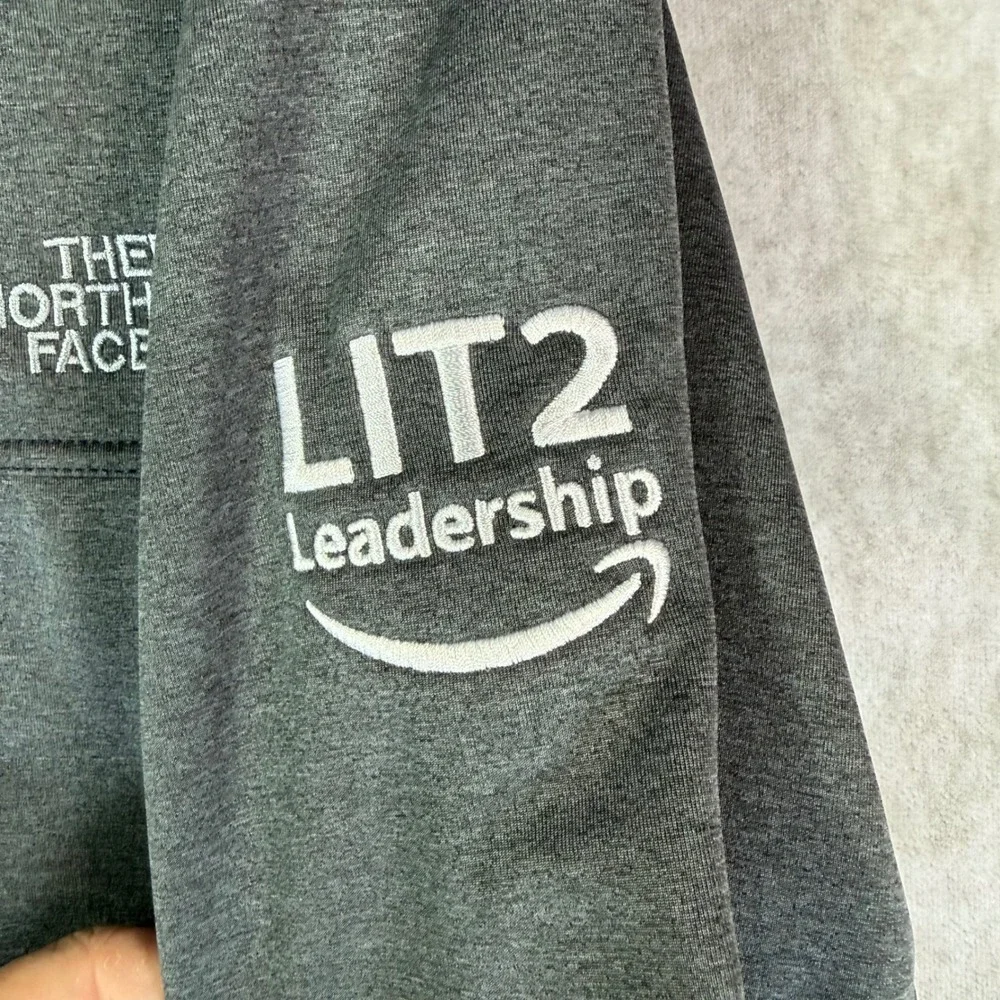 The North Face Ridgewall Softshell Jacket Men XL Gray Amazon LIT2 Leadership Cor